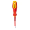 Отвертка диэлектрическая крестовая 1000В VDE PH1*80 мм RAGE by VIRA (397019); УТ-00000361